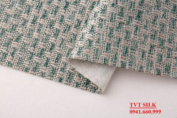 Vải dán tường TVT sợi dệt tự nhiên 100% Polyester